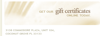 Gift Certificates